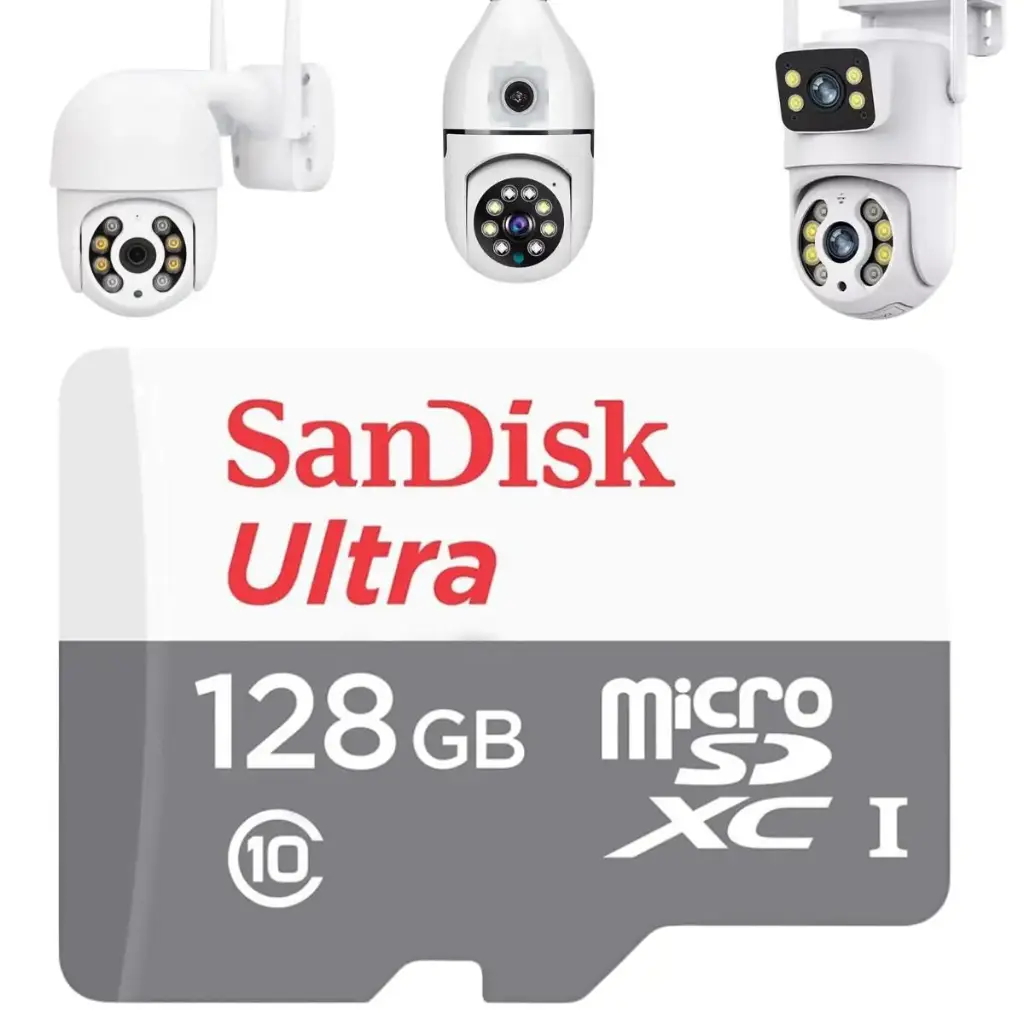 Cartão De Memoria Micro Sd Xc 128Gb(Cctv Cameras)