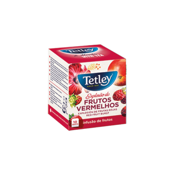 Chá Tetley Vermelhos 10Saq