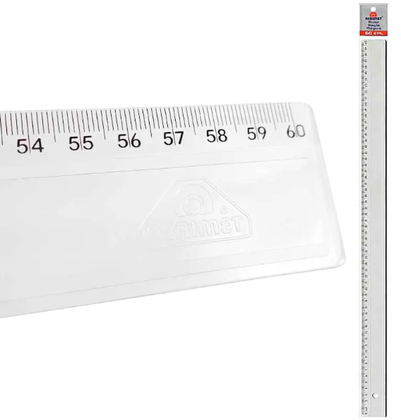 Régua Plastica 60Cm