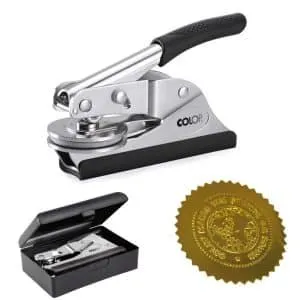 PLACA DE SELO BRANCO - KEVE (1und)