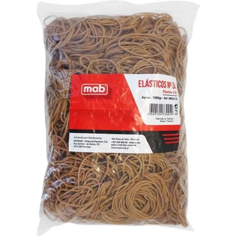 ELASTICOS (EMBALAGEM) PARA NOTAS TIMEOFFICE Nº34