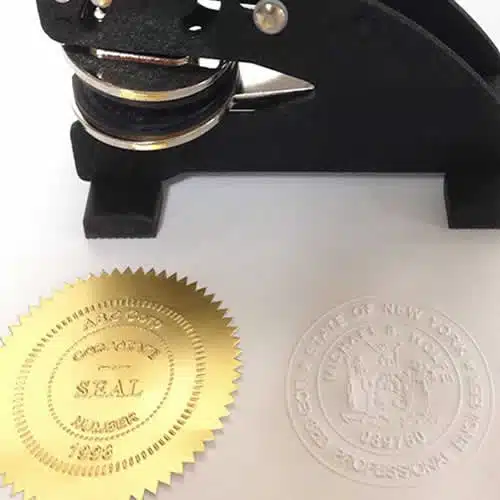PLACA DE SELO BRANCO - BCI (un)