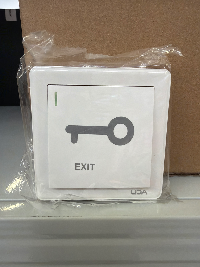 [Controle de acesso] LIDA BOTÃO DE SAÍDA EXIT / INDICADOR LED