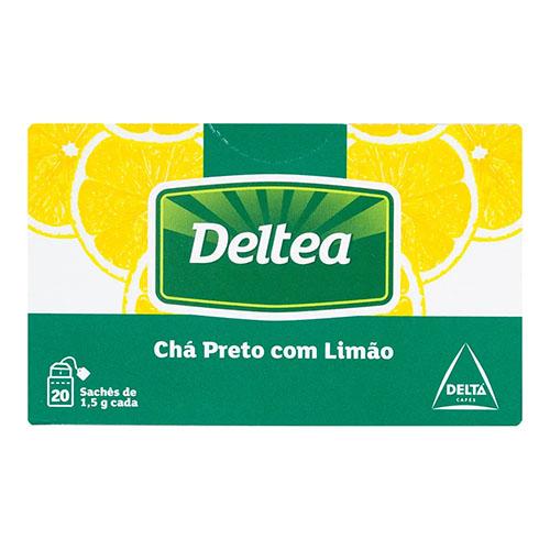 [32612168] Chá Delta Preto Limão (20 SAQ)